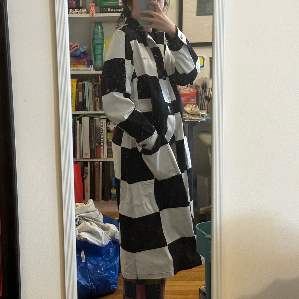 NWOT - Marimekko Luonne Coat Jacket Dress - Picture 10 of 13